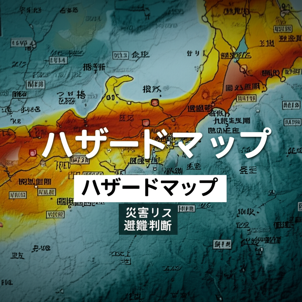 家族の命を守る!知っておくべきハザードマップ活用法と災害対策の完全ガイド