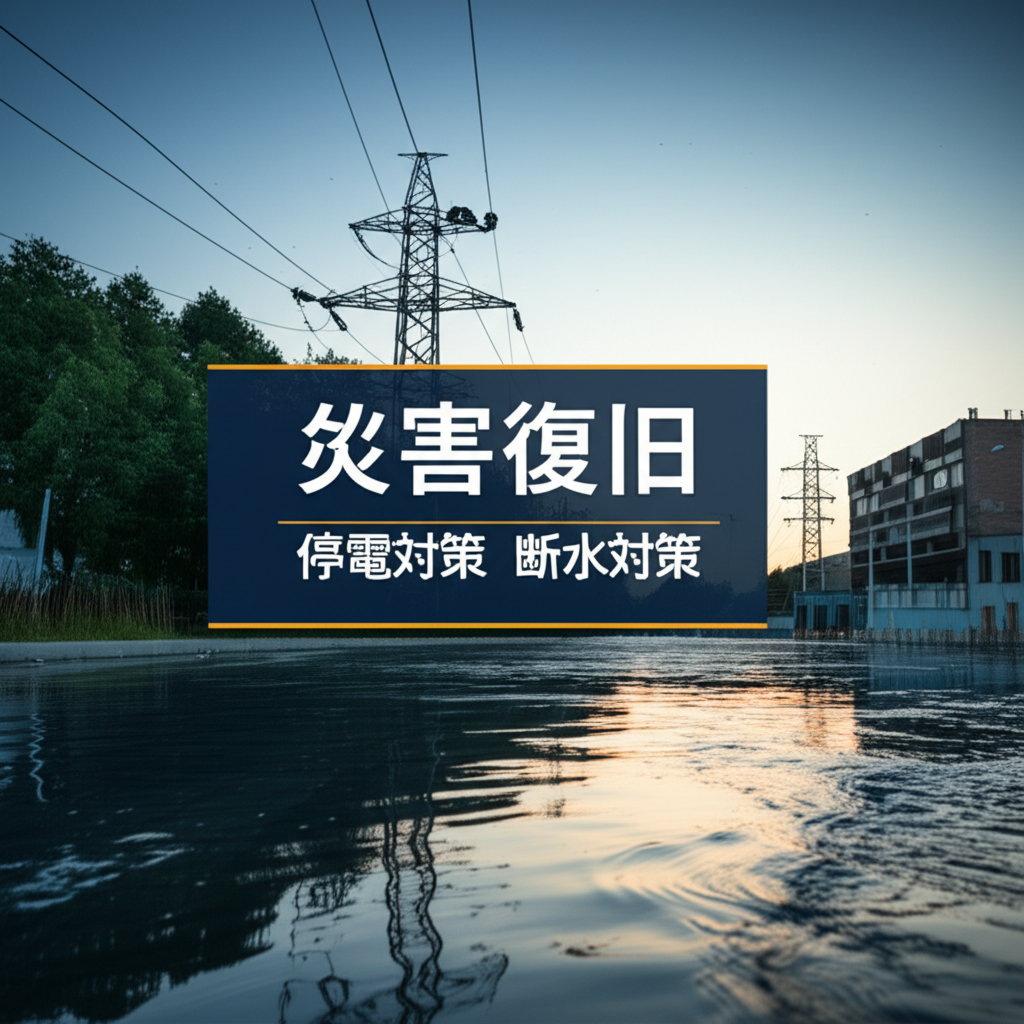 【完全保存版】災害復旧で家族を守る！停電・断水対策から避難所生活まで失敗しない7つのポイント