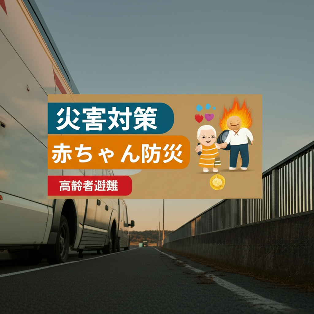 【要配慮者別】完全ガイド！家族を守る災害対策｜赤ちゃん・高齢者・ペット避難の失敗しない3つの準備法