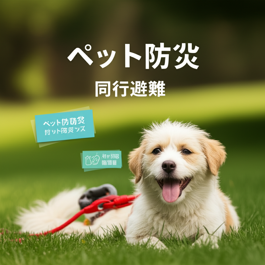 【家族を守る】ペット防災の完全ガイド！同行避難を成功させる7つのステップと必需品リスト