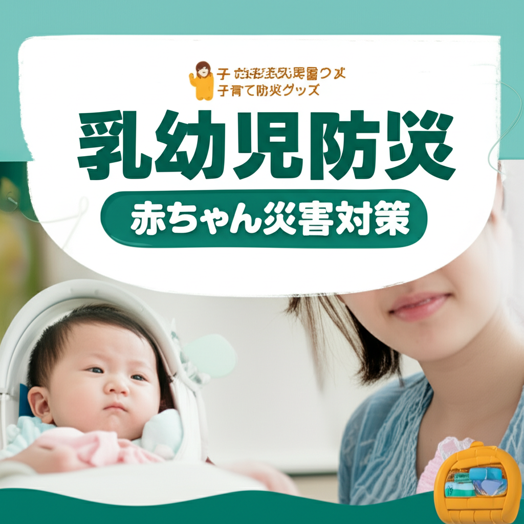赤ちゃんがいる家庭必見！災害時に命を守る乳幼児防災対策完全ガイド【年齢別チェックリスト付き】