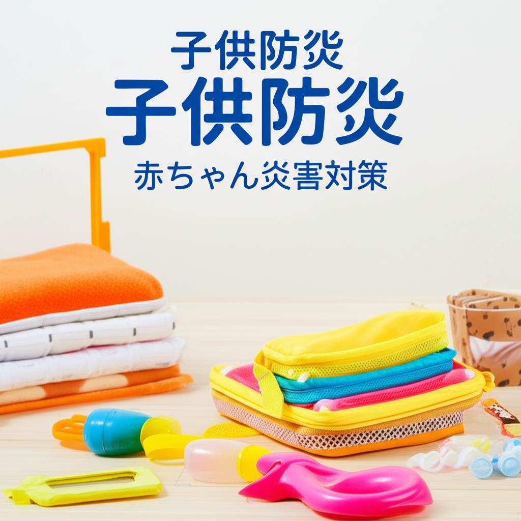 【完全保存版】0歳から乳幼児まで！子供防災グッズの必需品リストと赤ちゃん災害対策の実践方法