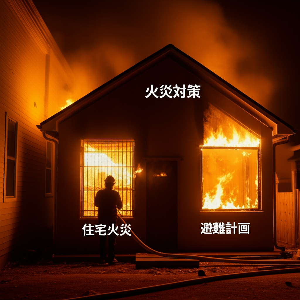 家族を火災から守る！住宅火災対策の完全ガイド〜初期消火から煙対策まで7つの必須ポイント〜