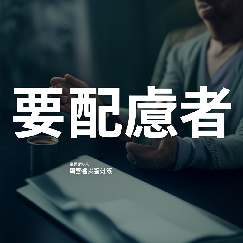 家族の命を守る！要配慮者・高齢者・障害者のための災害対策完全ガイド【5つのポイントで安心備蓄術】