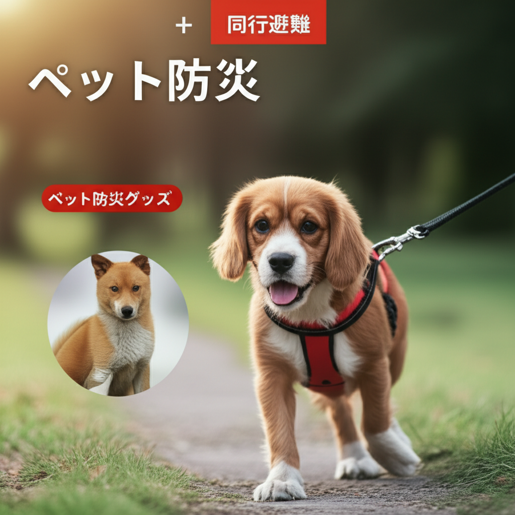 家族を守る!ペット防災の完全ガイド:同行避難から必須グッズ30選まで専門家が徹底解説