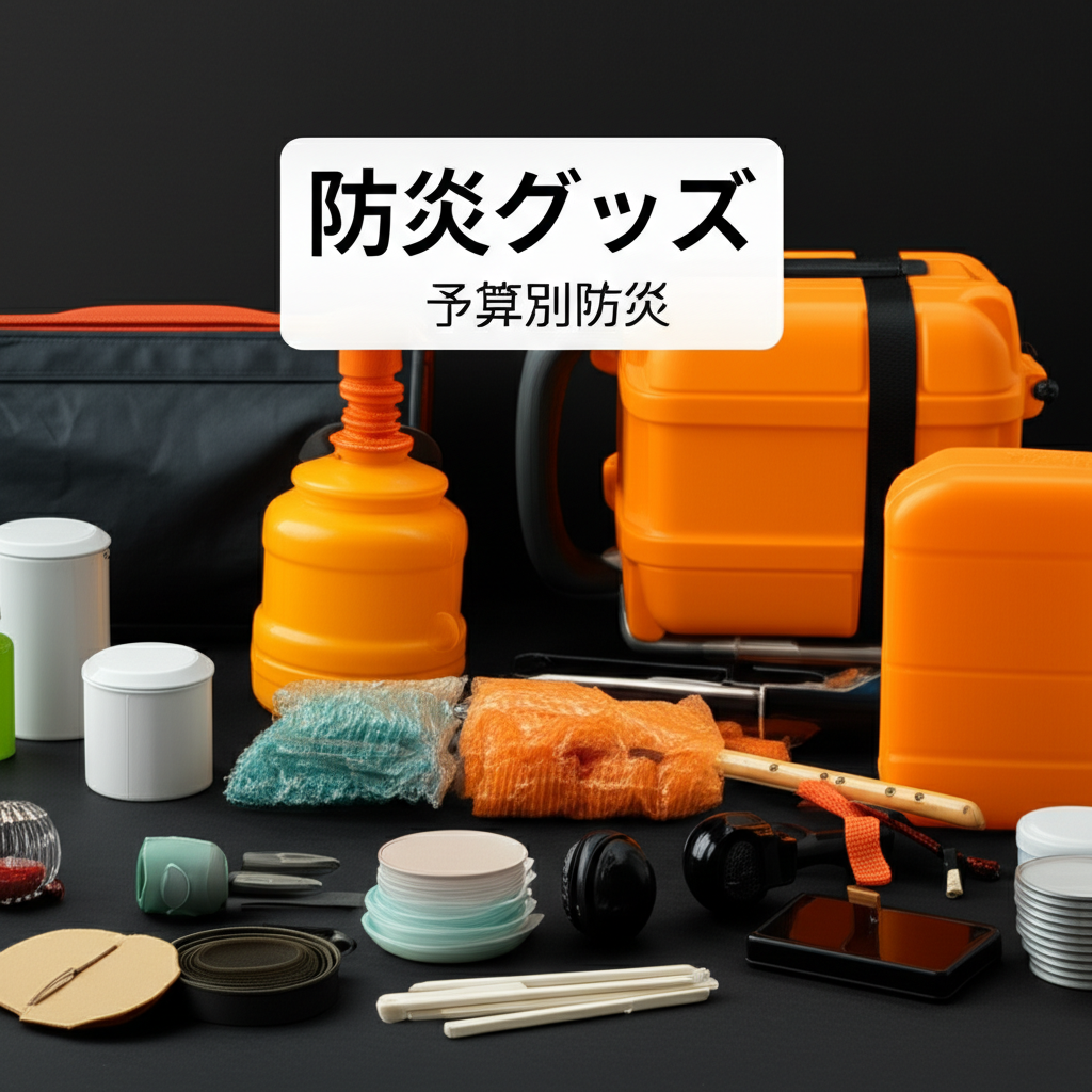 家計に優しい防災グッズ完全ガイド!予算別で選ぶ賢い災害対策術【1000円から始める安心備蓄】
