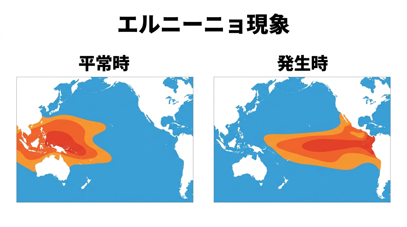 エルニーニョ現象とは？発生の仕組みから「メガエルニーニョ」の可能性、日本への影響まで徹底解説