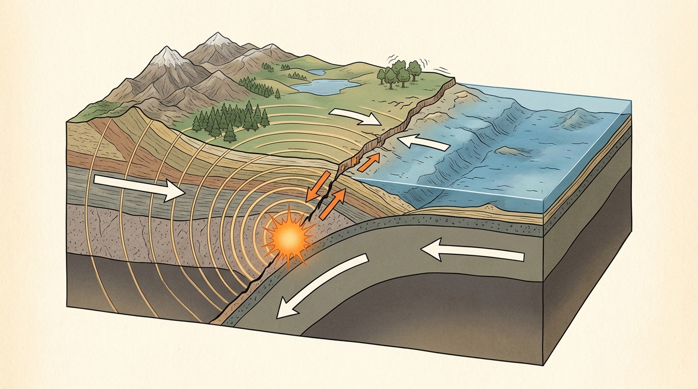 地震はなぜ起きる？海溝型・内陸型・火山性の違いと発生の仕組みを徹底解説