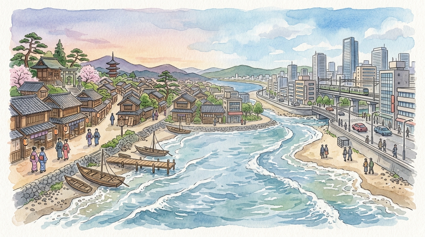 南海トラフ沿いで繰り返し発生してきた巨大地震のイメージイラスト