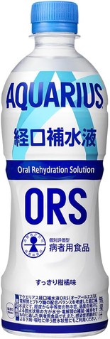 コカ・コーラ アクエリアス経口補水液ORS 500mlPET×24本