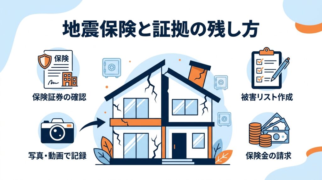 地震で家が被災したら?火災保険・地震保険の基礎と、公的支援に必要な証拠の残し方