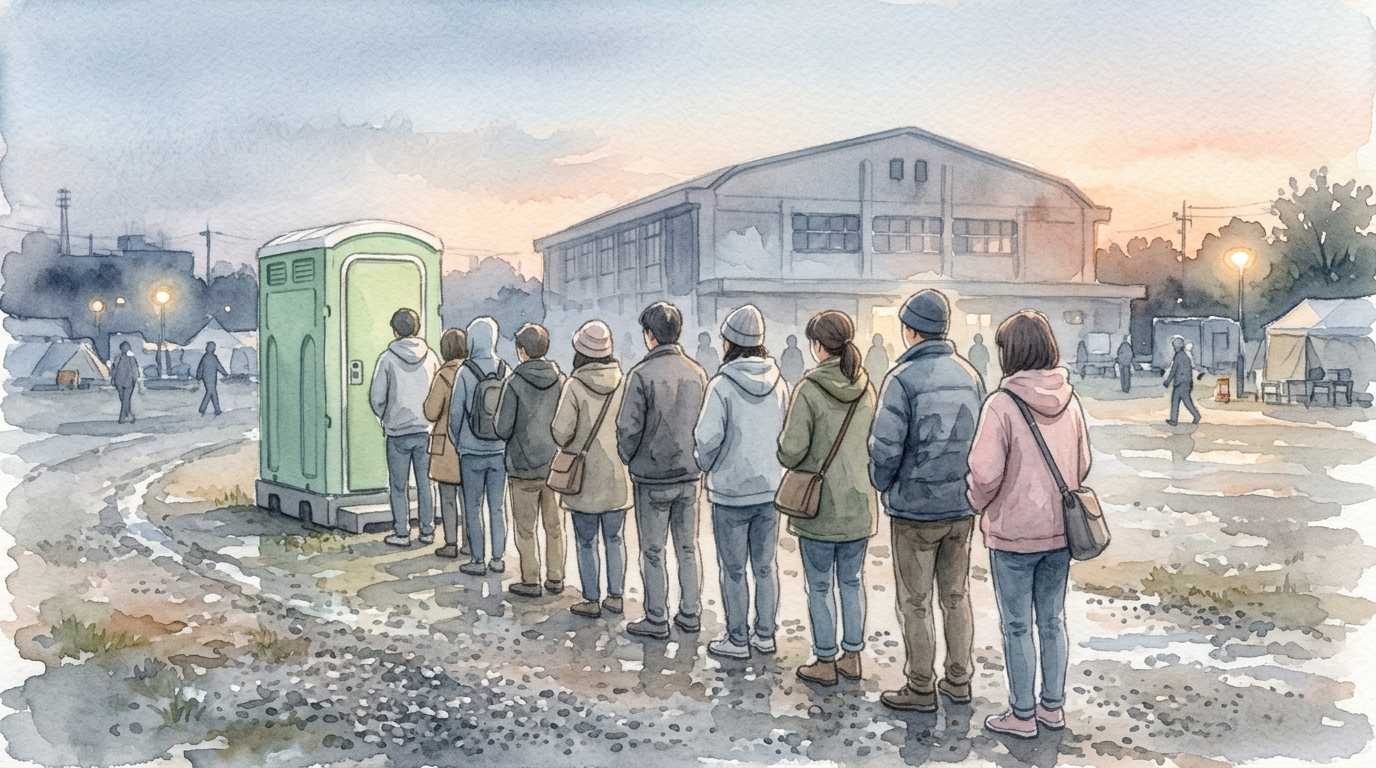 なぜ避難所で「トイレパニック」が起こるのか？熊本地震の現場で今起きていること