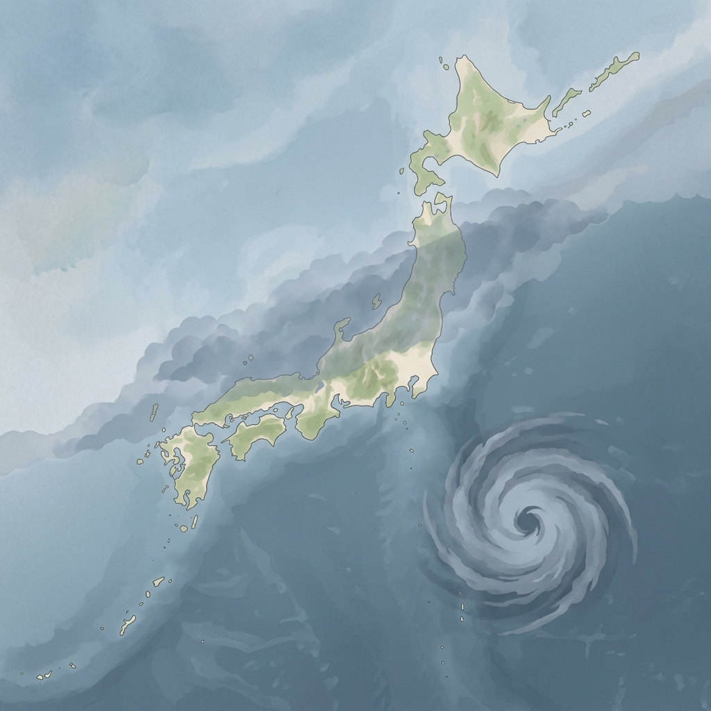 秋雨前線と秋台風はなぜ危険か―9〜10月に大雨・暴風が増える仕組み